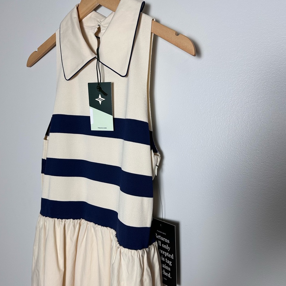 TUCKERNUCK
Ivory Stripe Marina Dress - Picture 10 of 12